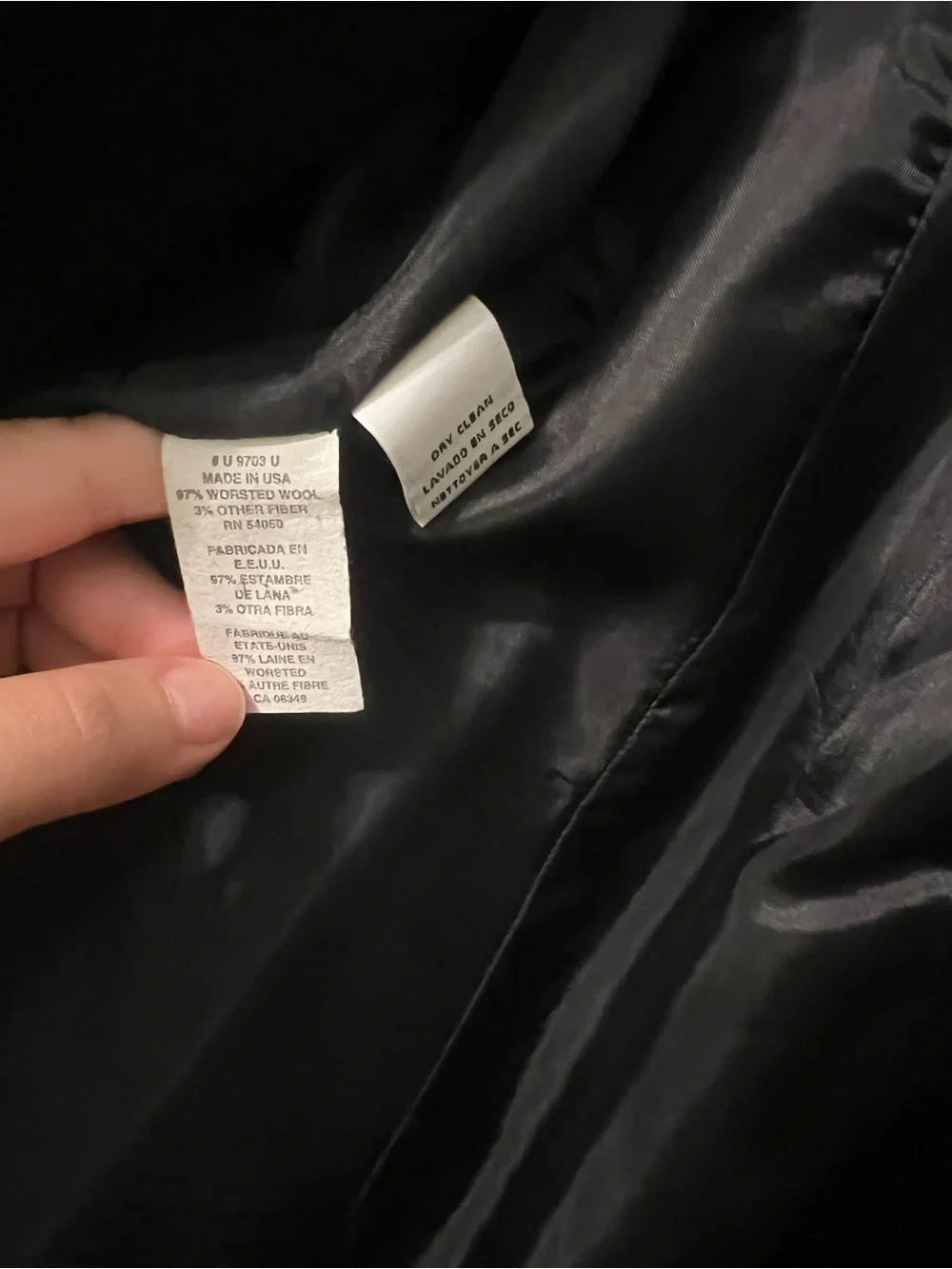 Authentic vintage Christian Dior Wool Blazer